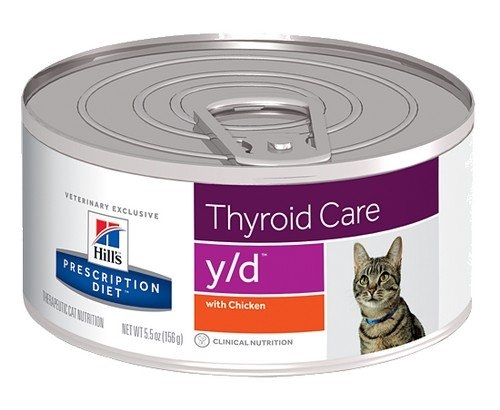Zdjęcie Hill's Vet Feline y/d Thyroid Care puszka 156g