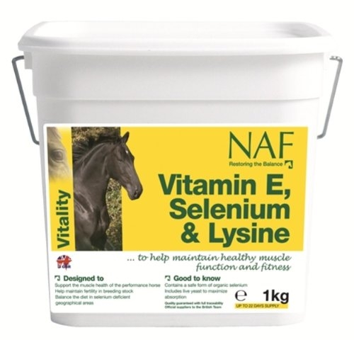 Zdjęcie NAF Vitamin E, Selenium and Lysine  proszek 1kg
