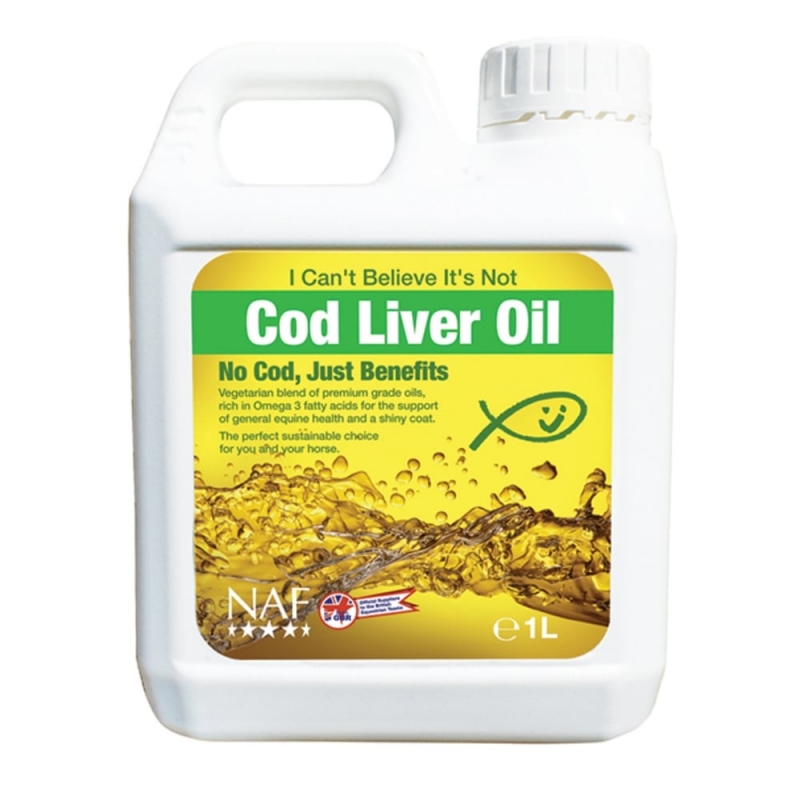 Zdjęcie NAF Cod Liver Oil  olej z wątroby dorsza 1l