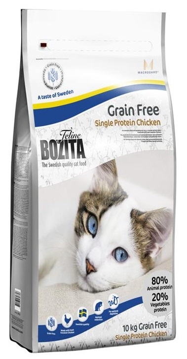 Zdjęcie Bozita Feline Grain Free Single Protein Chicken  dla kotów dorosłych i dorastających 10kg