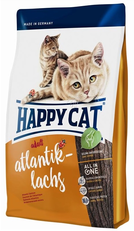 Zdjęcie Happy Cat Adult  Atlantik-Lachs (łosoś atlantycki) 4kg