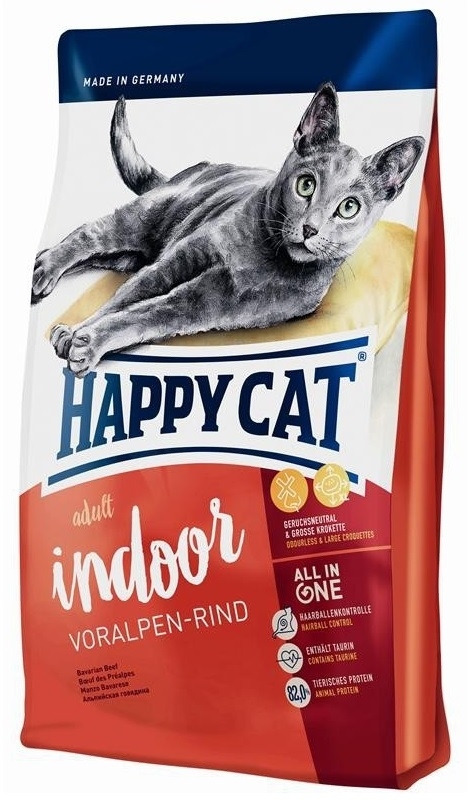 Zdjęcie Happy Cat Adult Indoor  Voralpen-Rind (wołowina alpejska) 10kg