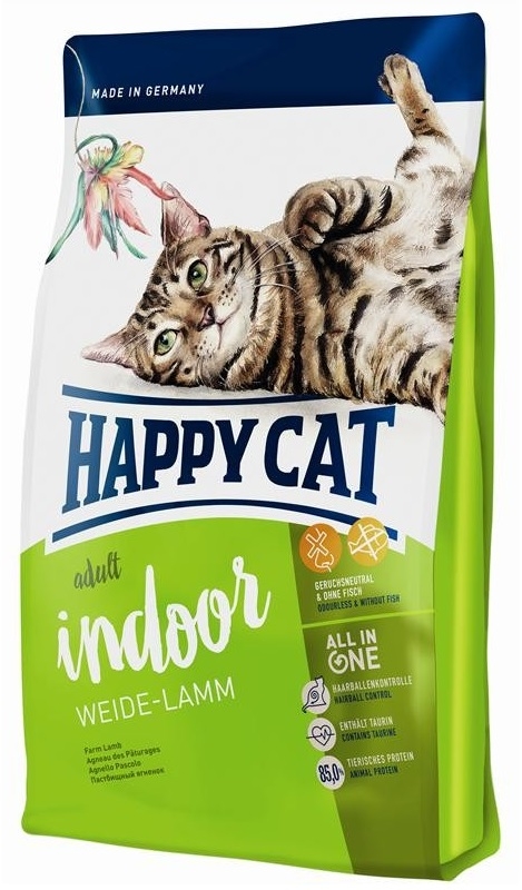 Zdjęcie Happy Cat Adult Indoor  Weide-Lamm (jagnięcina) 4kg