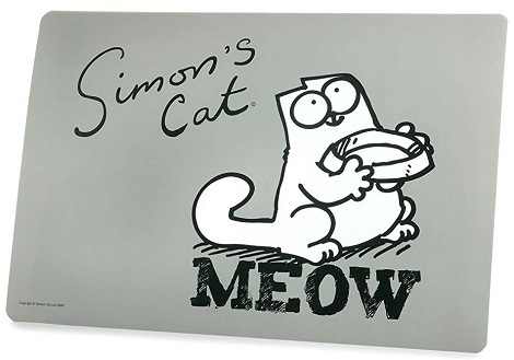 Zdjęcie Karlie Podkładka pod miski Simon's Cat  szara 43 x 28 cm