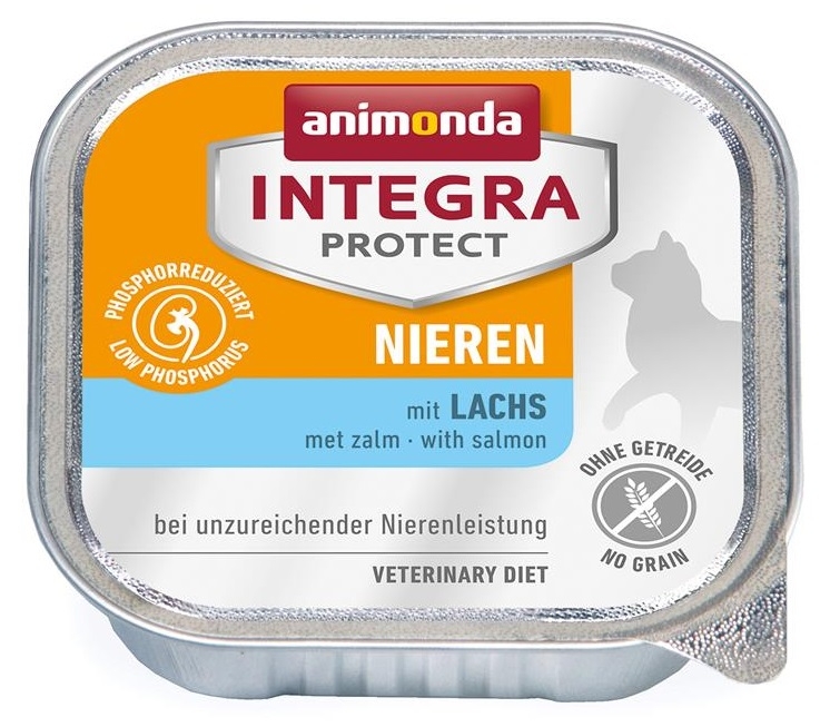 Zdjęcie Animonda Integra Protect Nieren tacka dla kota  z łososiem 100g