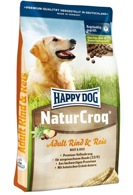 Zdjęcie Happy Dog NaturCroq Wołowina i Ryż   15kg