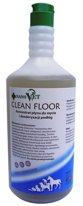 Zdjęcie Nano Vet Clean Floor  preparat do likwidacji zapachów 5l