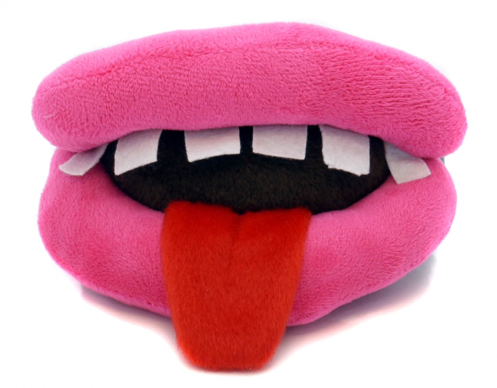 Zdjęcie Ancol Dog Lips Dog Toy zabawka wesołe usta dla psa  pluszowa 16 cm