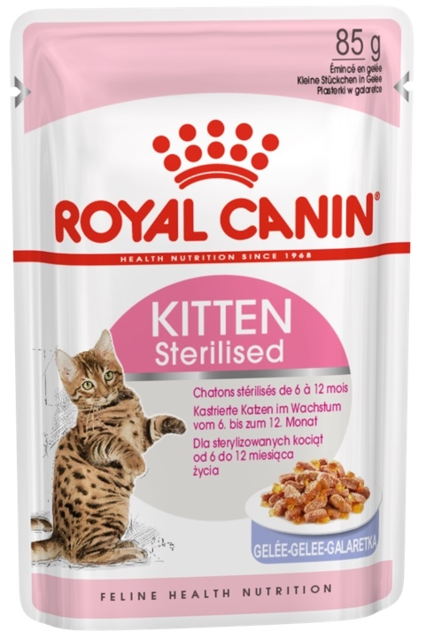 Zdjęcie Royal Canin FHN Saszetka Kitten Sterilised  w galaretce 85g