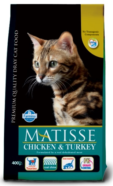 Zdjęcie Farmina Matisse Cat Adult Chicken & Turkey  z kurczakiem i indykiem 400g