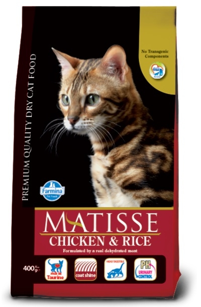 Zdjęcie Farmina Matisse Cat Adult Chicken & Rice  z kurczakiem i ryżem 400g