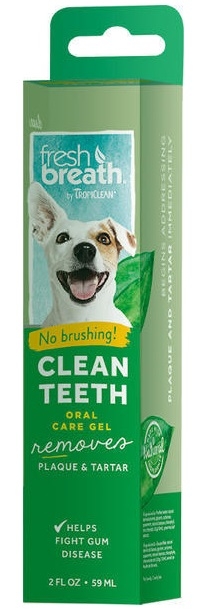 Zdjęcie Tropiclean Żel do pielęgancji zębów i dziąseł bez szczotkowania dla psa i kota 59 ml
