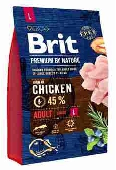 Brit Dog Premium By Nature Adult L duże rasy 3kg