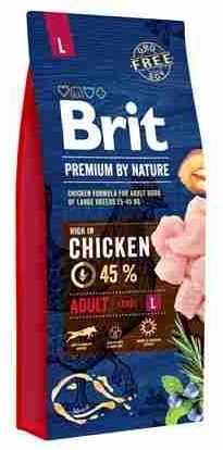 Zdjęcie Brit Dog Premium By Nature Adult L  duże rasy  3kg