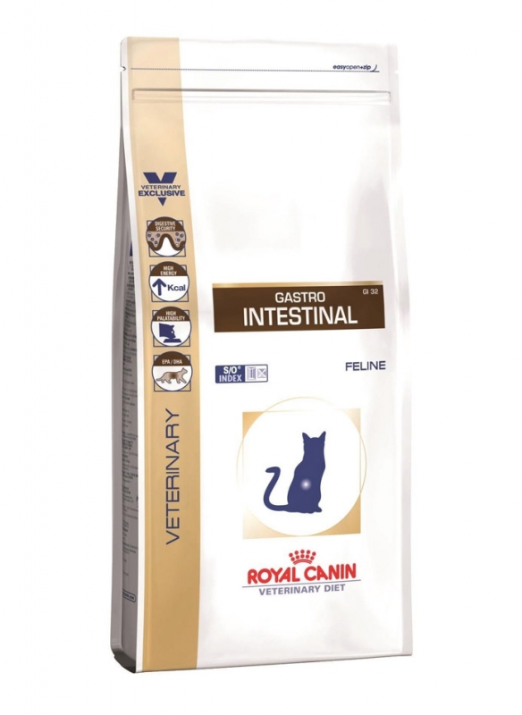 Zdjęcie Royal Canin VD Gastro Intestinal (kot)   4kg