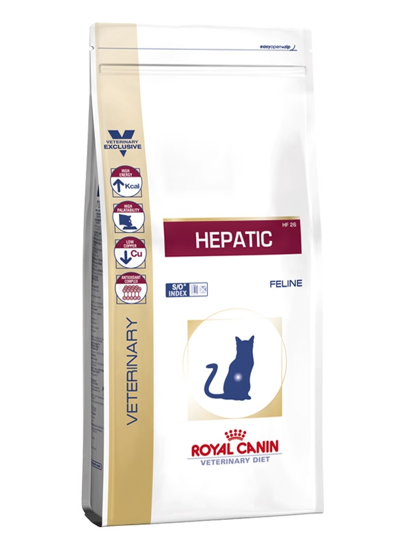 Royal Canin VD Hepatic (kot)  4kg