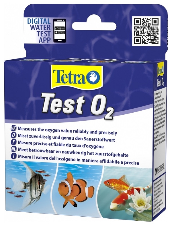 Tetra Test do wody O2 1×10 ml + 2×9 ml