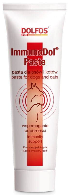 Zdjęcie Dolfos Immunodol Paste  dla psów i kotów 100g