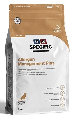 Zdjęcie Specific Cat Food Allergy Management PLUS  FOD-HY 2kg