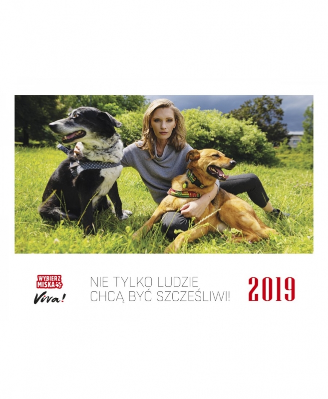 Zdjęcie Viva! Kalendarz Wybierz Miśka 2019 z Agatą Buzek  