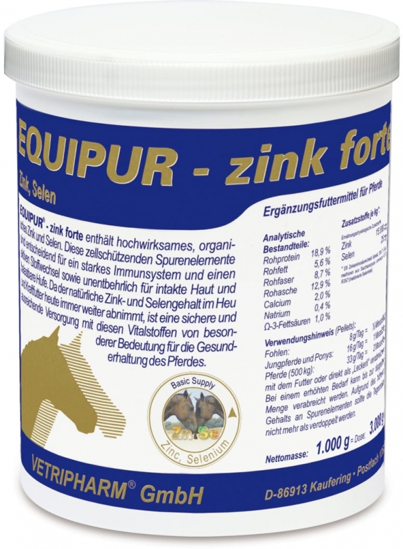 Zdjęcie EquiPur Zink forte organiczny cynk i selen   3kg