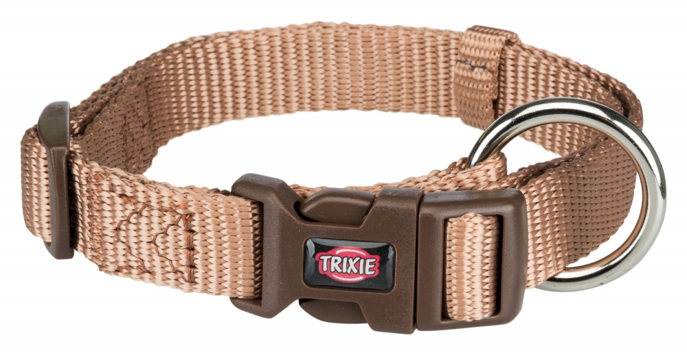 Zdjęcie Trixie Obroża Premium dla psa L-XL  karmelowa 40-65 cm/25 mm