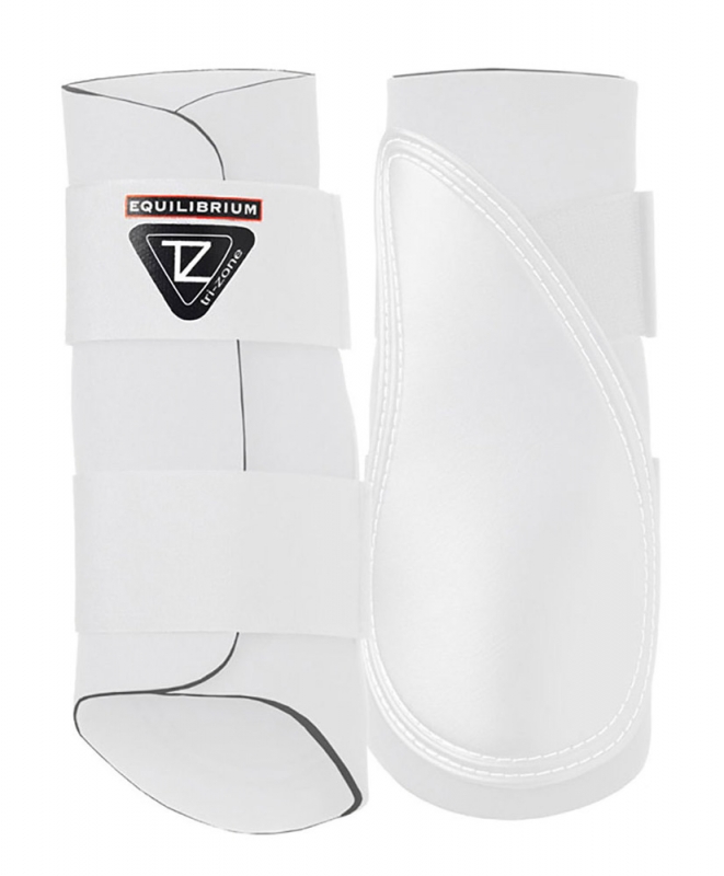 Zdjęcie Equilibrium Tri-Zone Brushing Boots ochraniacze treningowe białe 2 szt.
