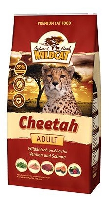 Zdjęcie Wildcat Cheetah karma dla kota  z dziczyzną i łososiem 500g 