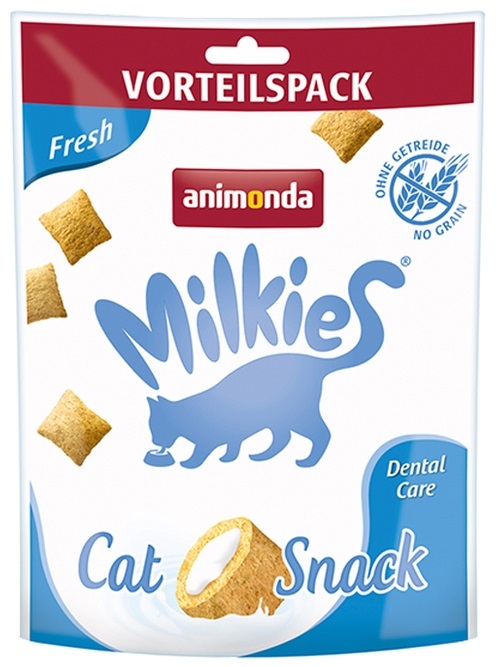 Zdjęcie Animonda Chrupiący przysmak dla kota Milkies  Fresh na zdrowe zęby 120g