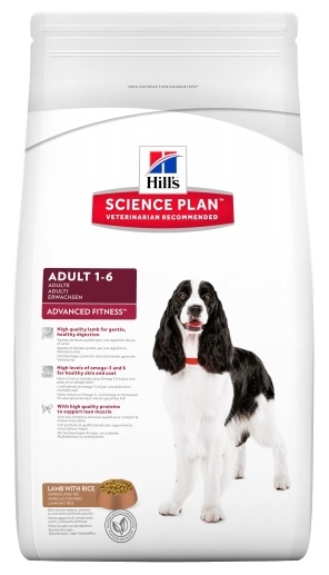 Zdjęcie Hill's Canine Adult Medium Lamb & Rice Advanced Fitness jagnięcina z ryżem 3kg