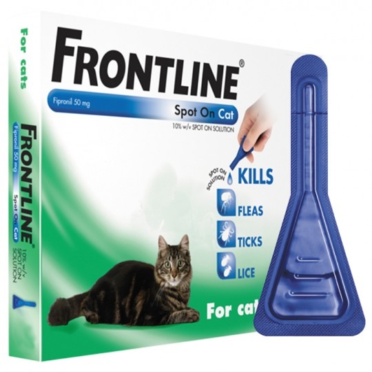 Zdjęcie Frontline Spot On Kot pojedyńcza  dla kotów 1 x 0.5 ml