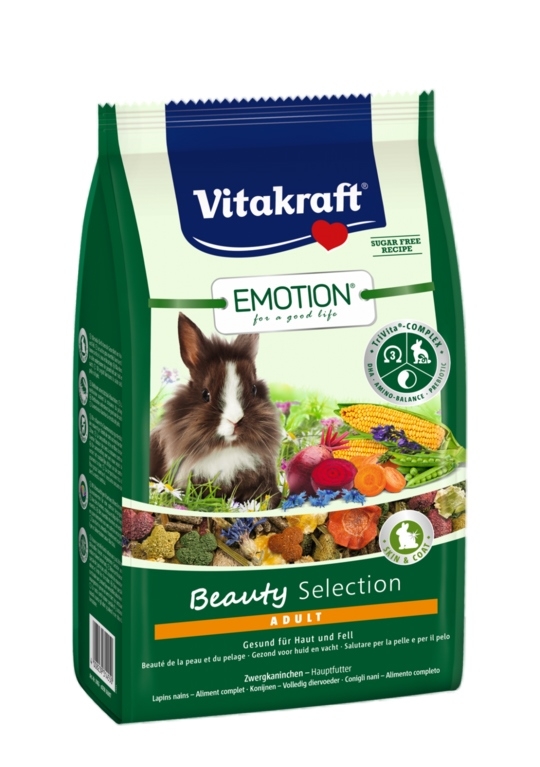 Zdjęcie Vitakraft Emotion Pokarm dla królików  Beauty Selection Adult 1.5kg