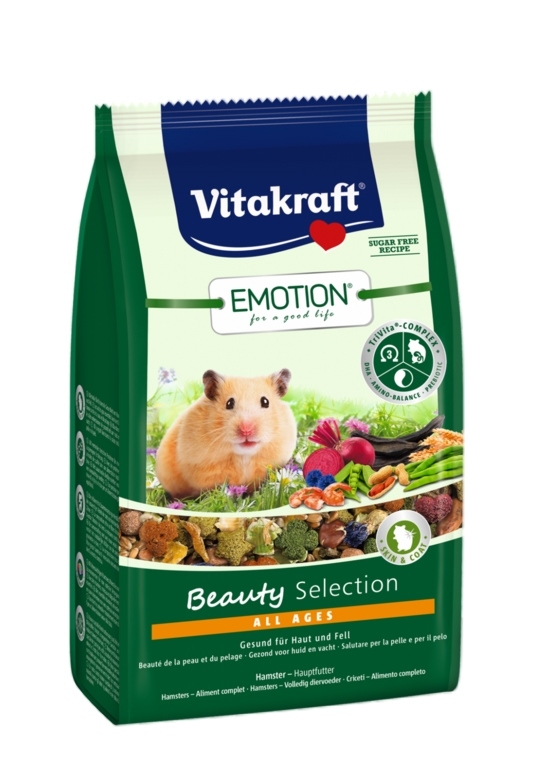 Zdjęcie Vitakraft Emotion Pokarm dla chomików  Beauty Selection All Ages 600g