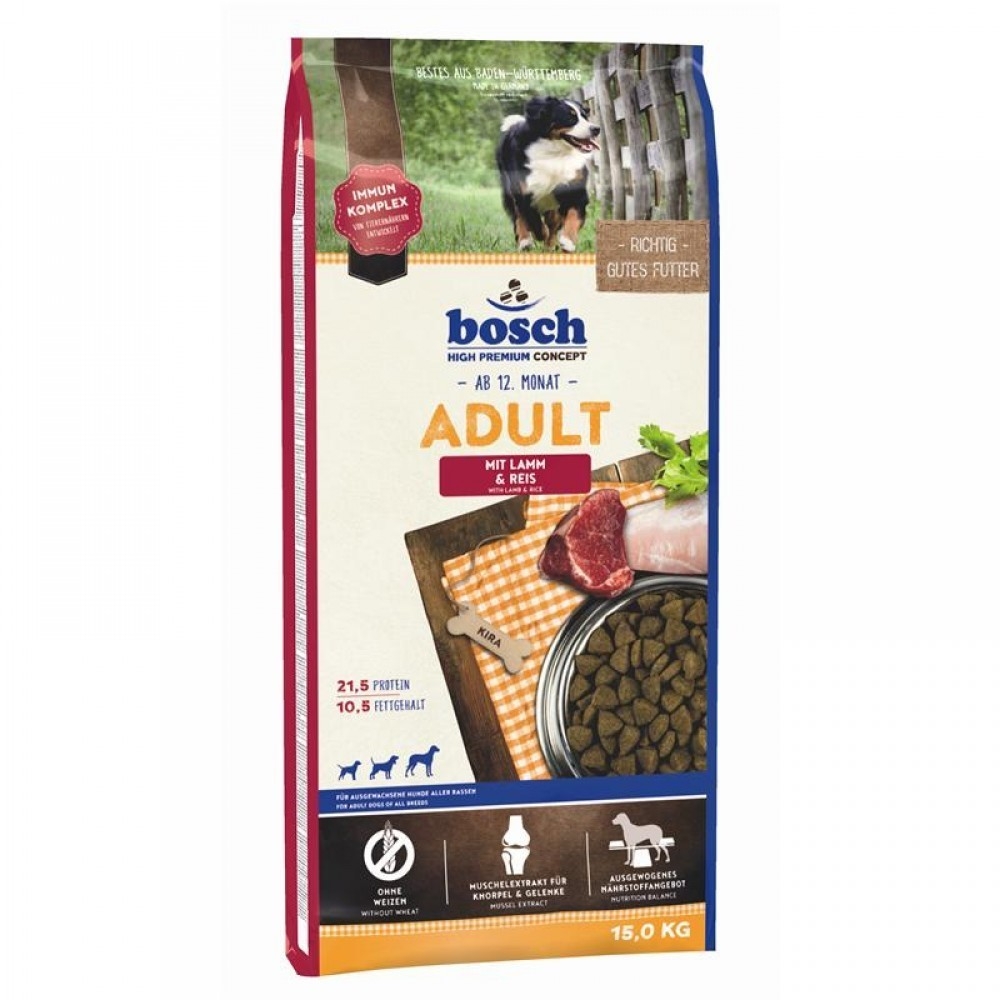 Zdjęcie Bosch Adult Lamb & Rice  ze świeżym drobiem i jagnięciną 1kg