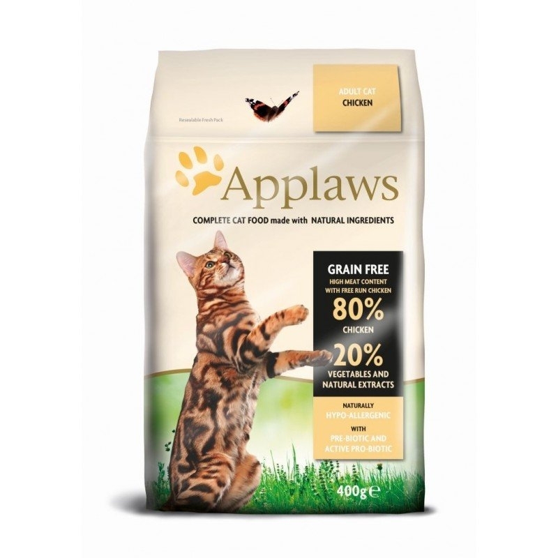 Zdjęcie Applaws Natural Cat Food Adult Chicken & Lamb  z kurczakiem i jagnięciną (Grain Free) 400g