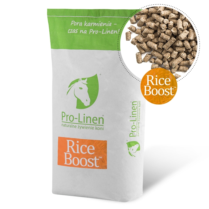 Pro-Linen Rice Boost otręby ryżowe dla koni 15kg