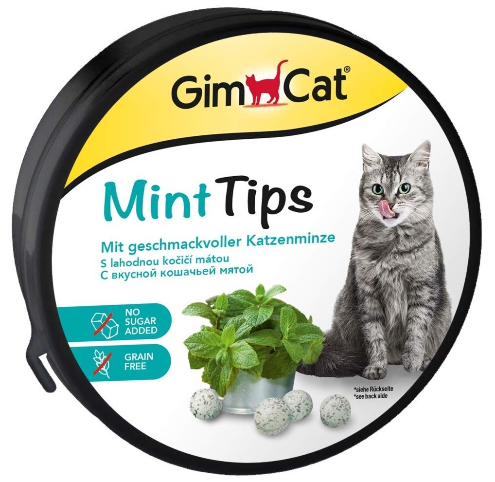 Zdjęcie Gimcat Cat Mintips  dropsy dla kota z kocimiętką 330 szt.