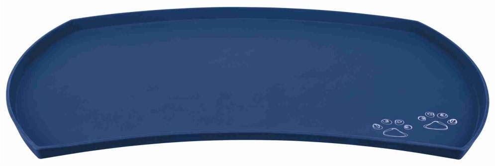 Zdjęcie Trixie Silikonowa podkładka pod miski z krawędzią  niebieska 48 x 27 cm
