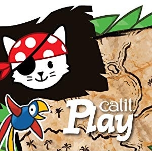 Zdjęcie catit Play Pirates wędka na drzwi dla kota  krab z kocimiętką 9 x 2 x 34 cm