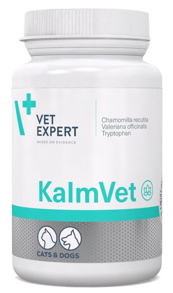 VetExpert KalmVet preparat przeciw stresowi i lękom 60 kapsułek
