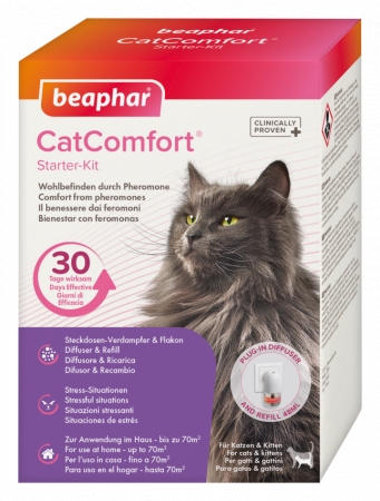 Zdjęcie Beaphar No Stress Cat aromatyzer behawioralny  na 4 tygodnie dyfuzor z wkładem 30ml