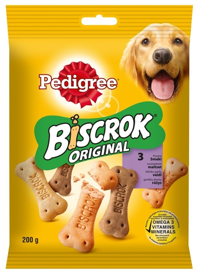 Pedigree Biscrok Original ciastka dla psa 200g