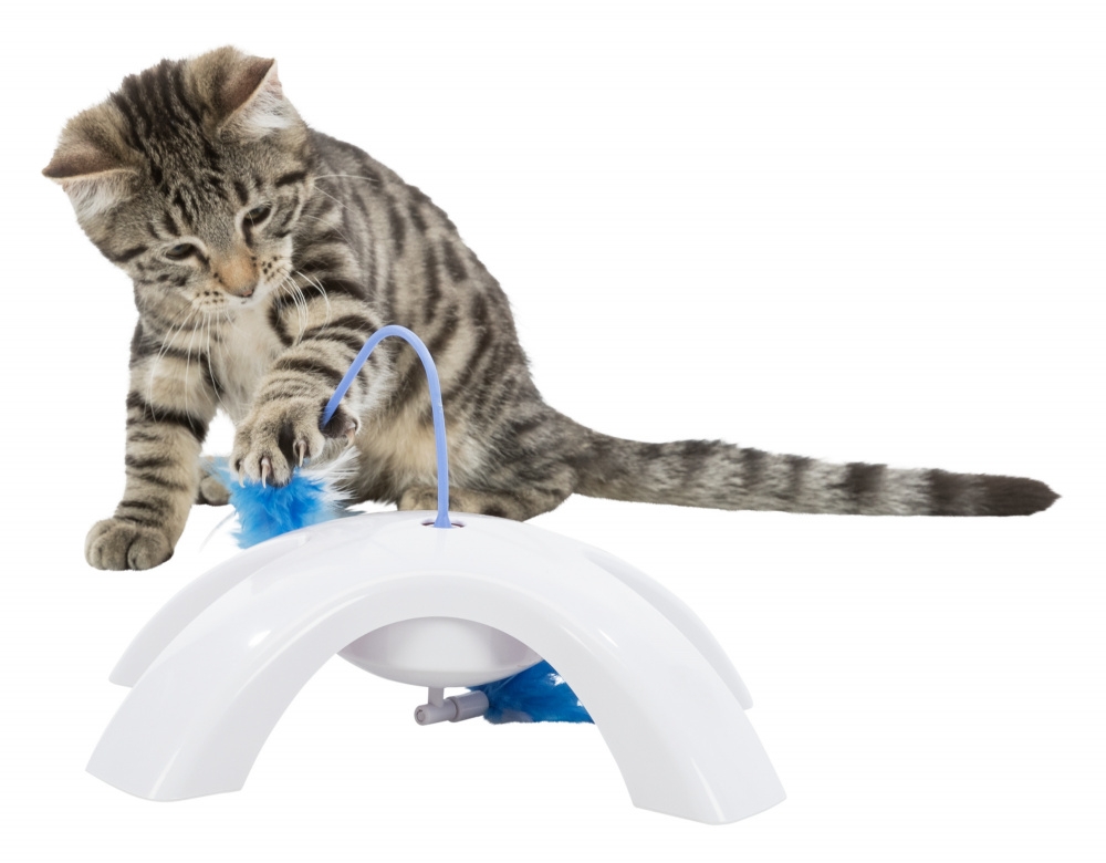 Zdjęcie Trixie Zabawka Feather Twister dla kota  na baterie 23 x 18 x 15 cm