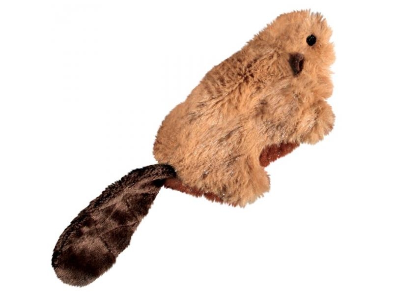 Zdjęcie Kong Cat Toys Beaver zabawka dla kota z kocimiętką pluszowy bóbr 