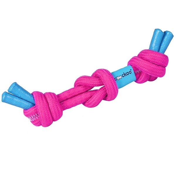 Zdjęcie Coockoo Swing sznur do gryzienia dla psa  różowy 35 cm