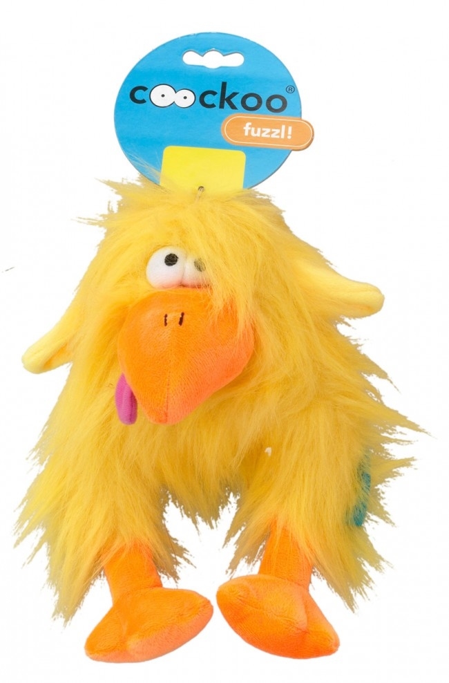 Zdjęcie Coockoo Fuzzl zabawka pluszowy kurczak dla psa  żółta 25 x 14 cm