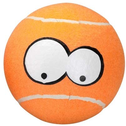 Zdjęcie Coockoo Breezy piłki tenisowe dla psa  pomarańczowe 3 szt. L: 7,6 cm