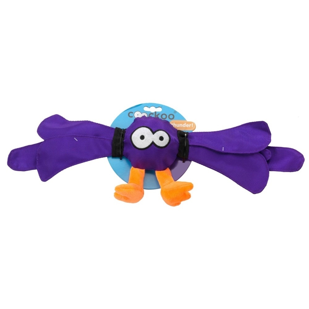 Zdjęcie Coockoo Thunder piłka zabawka szarpak dla psa  fioletowa L: 10 x 55 cm