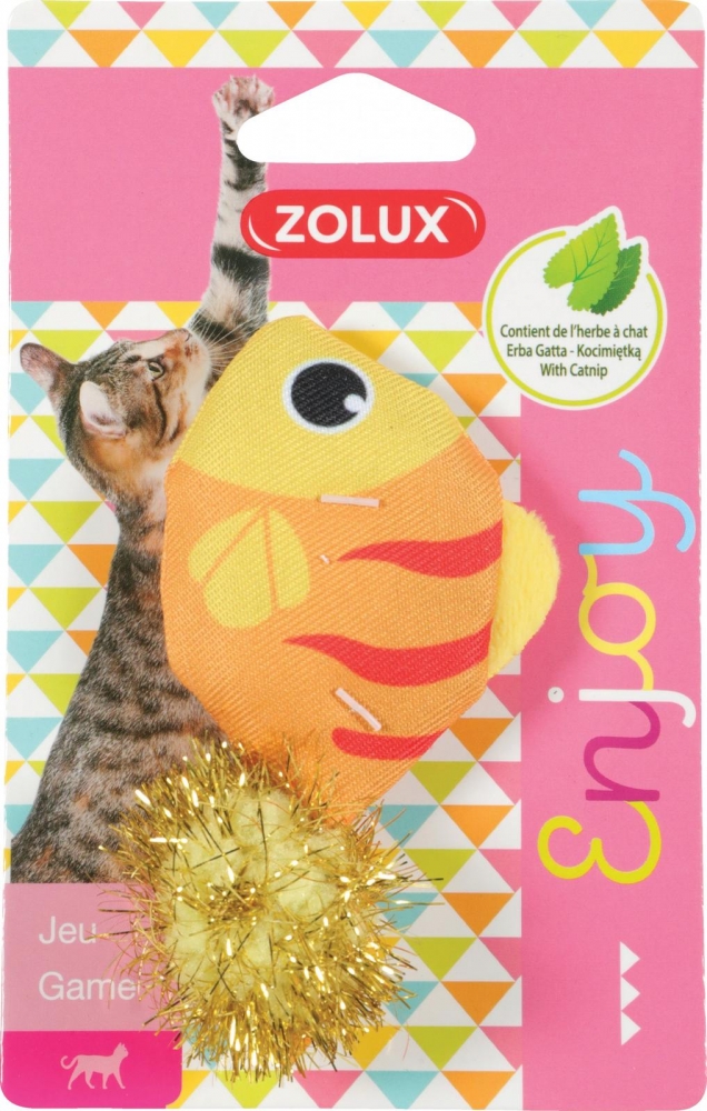 Zdjęcie Zolux Zabawka z kocimiętką dla kota  Rybka Lovely  