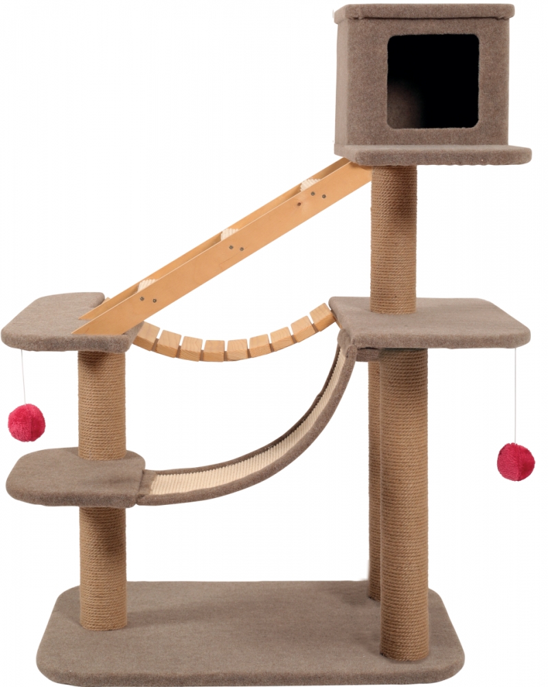 Trixie Drapak koci park rozrywki Cat Park 2 beżowy 54x92x119 cm